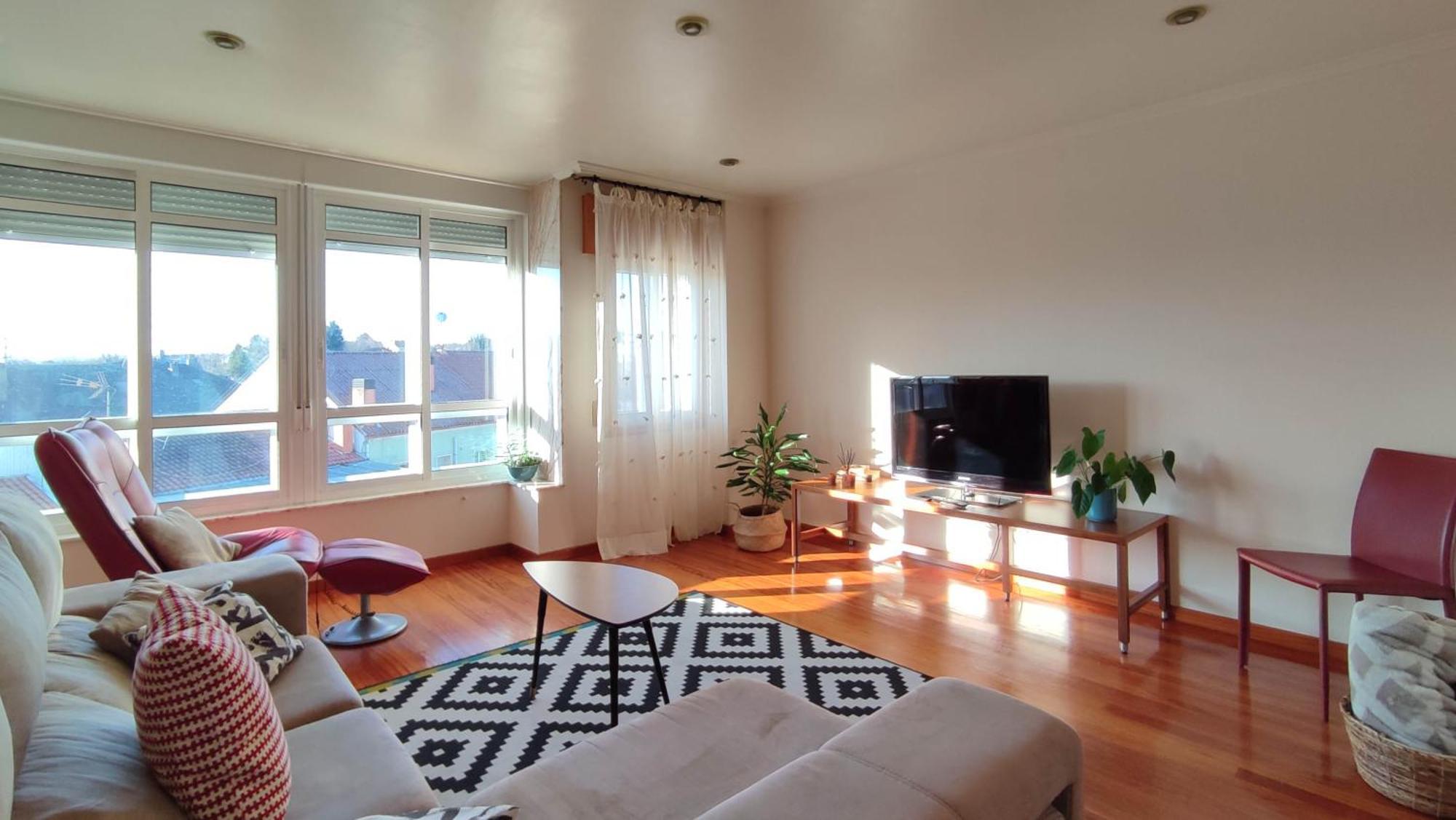 Duplex Acogedor Camino Ingles A 10 Min De Santiago Apartment Sigueiro Luaran gambar